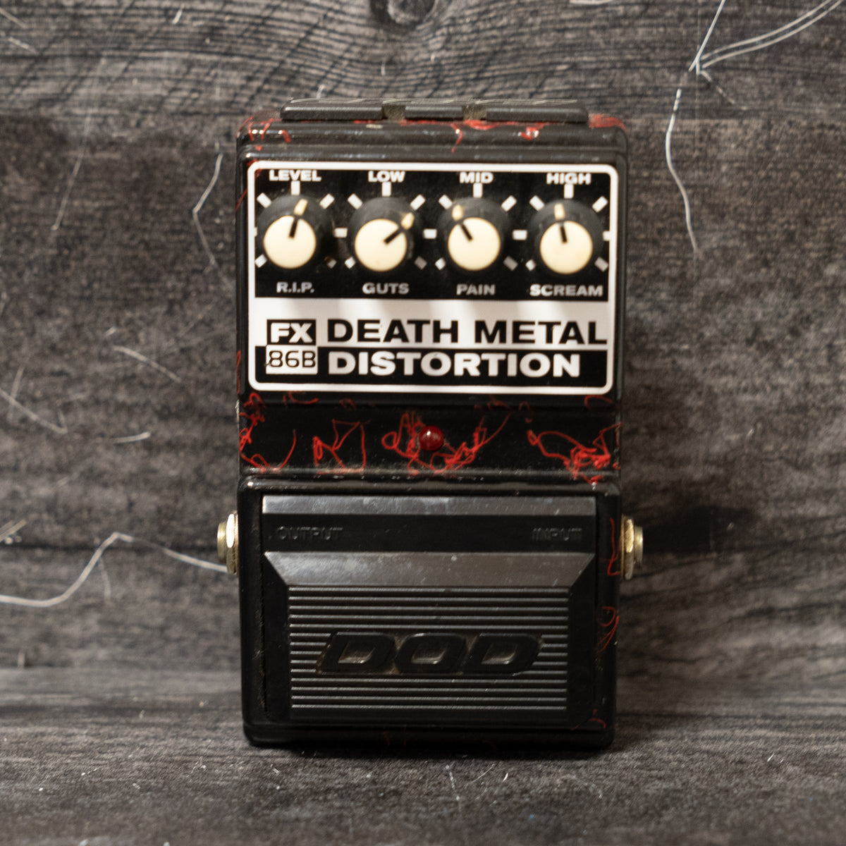 death metal pedal DOD Death Metal Distortion FX86B