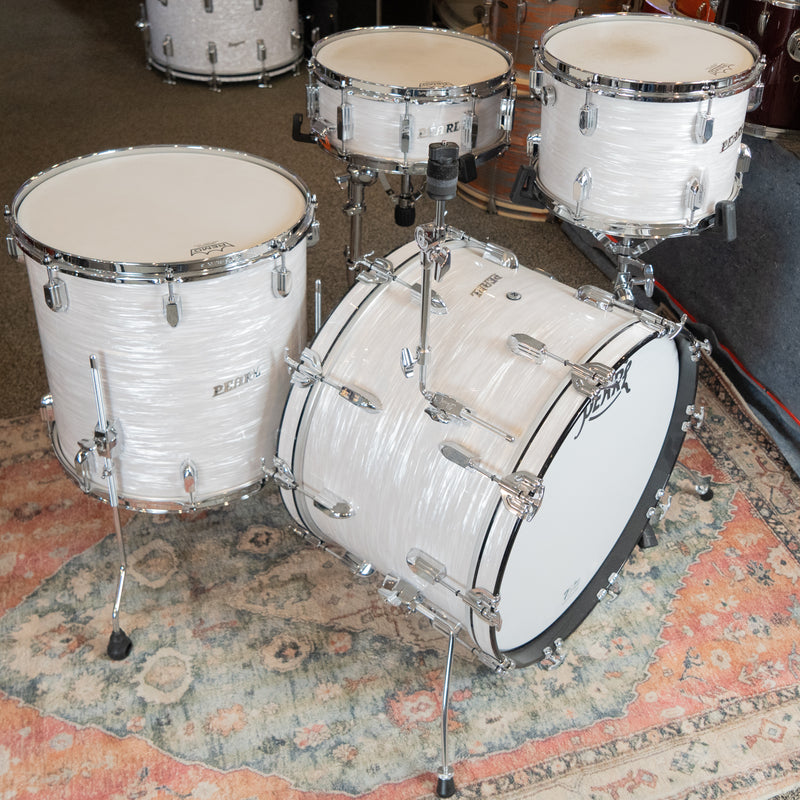 Pearl President Series Phenolic 4pc. Drum Set - Pearl White Oyster