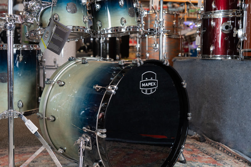 Mapex Saturn 4pc Kit - Teal Blue Fade