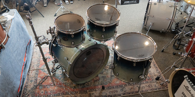 Mapex Saturn 4pc Kit - Teal Blue Fade