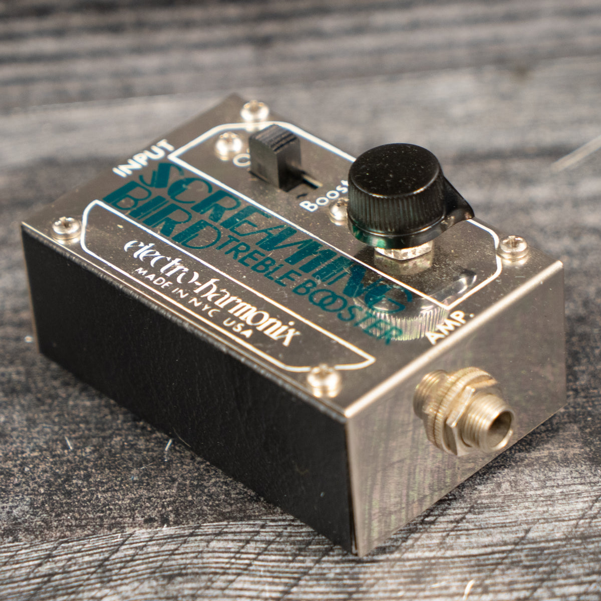 bbe bohemian treble boost pedal Electro-Harmonix Screaming Bird Treble Booster