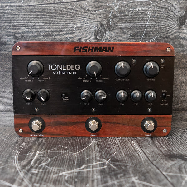 Fishman ToneDeq AFX Preamp EQ and DI with Dual Effects