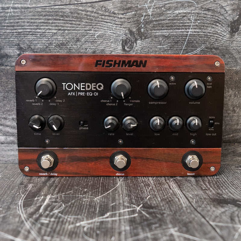 Fishman ToneDeq AFX Preamp EQ and DI with Dual Effects