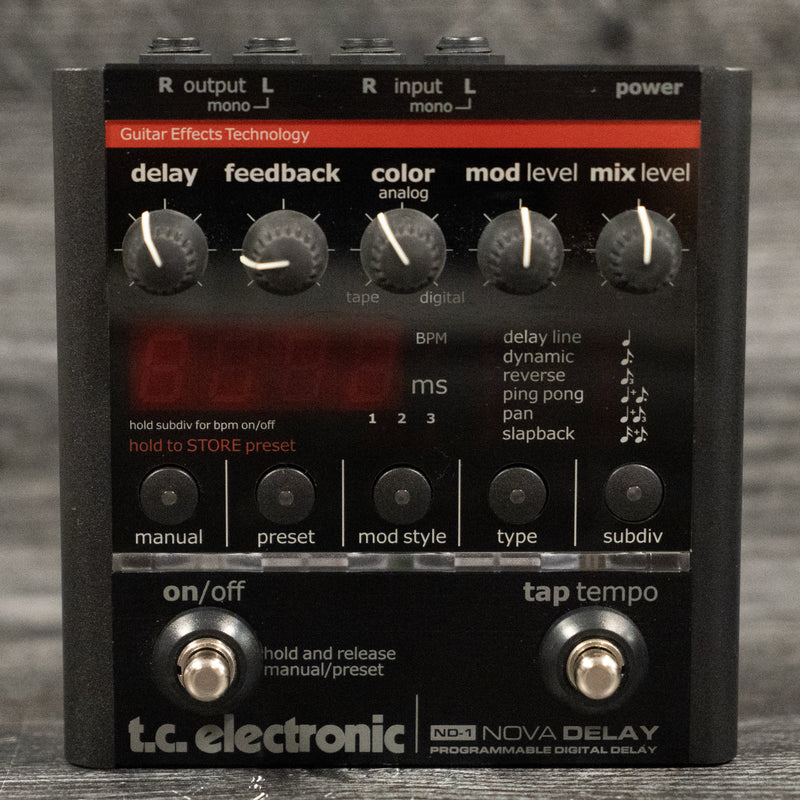 tc electronic ND-1 NOVA DELAY-