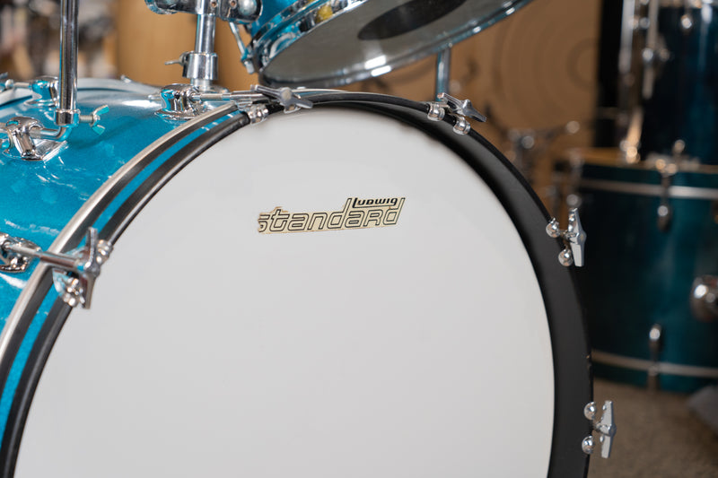 1970s Ludwig Standard 4pc Kit w/Hardware
