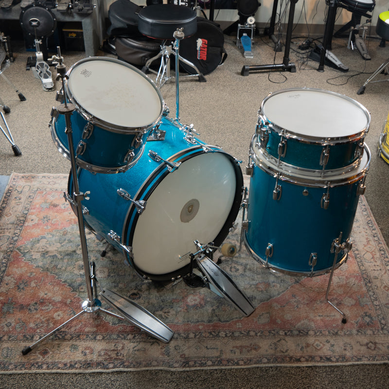 1970s Ludwig Standard 4pc Kit w/Hardware