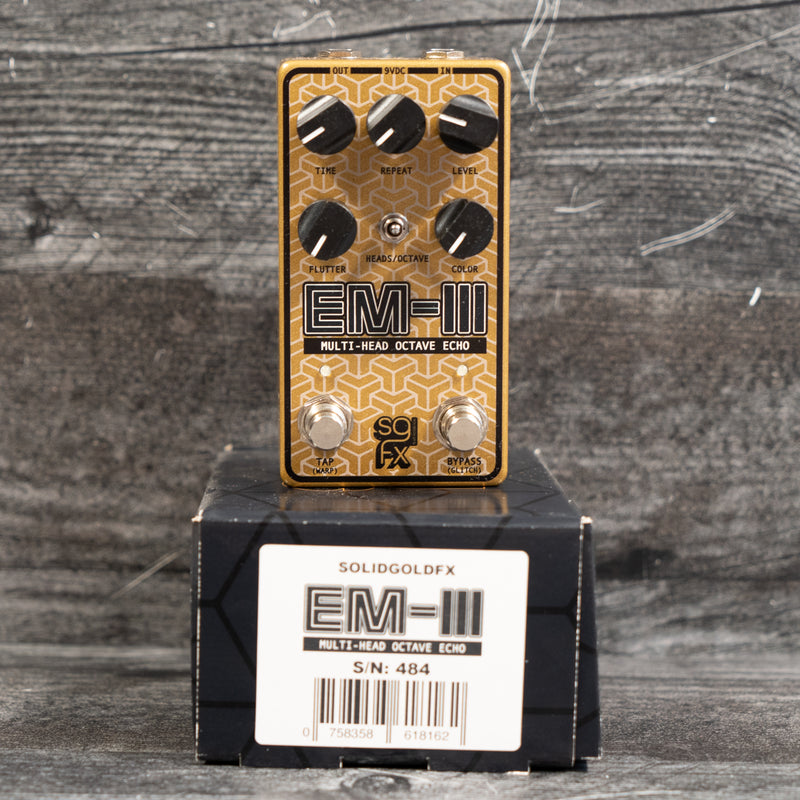 SolidGoldFX EM-III Multi-Head Octave Echo