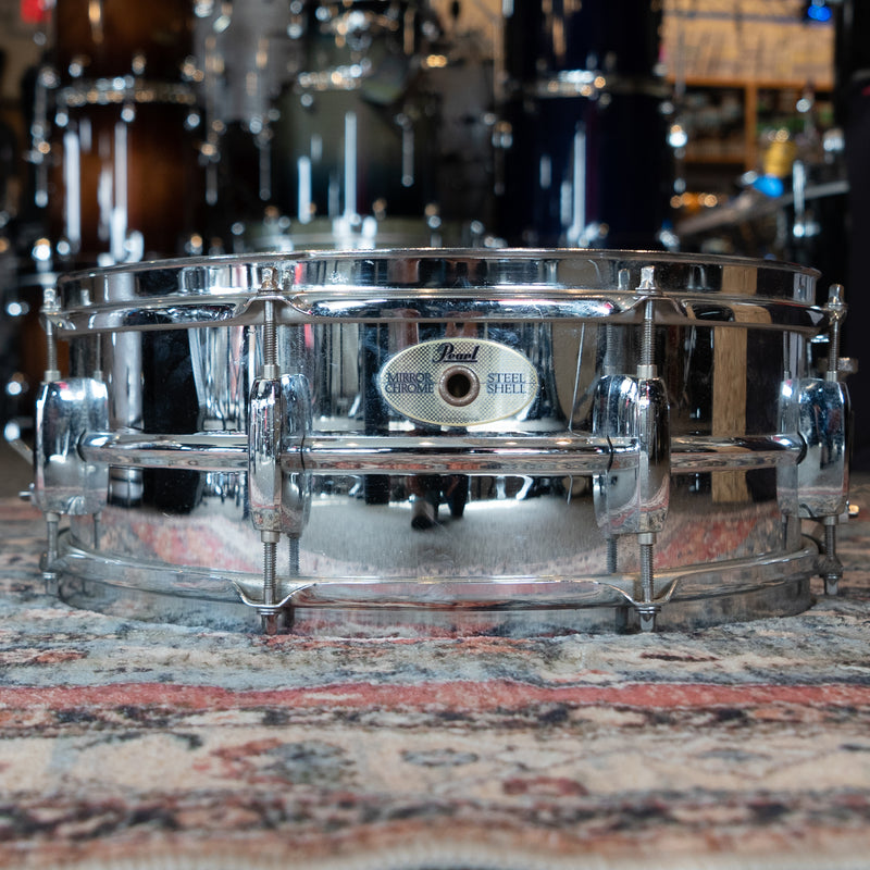 Pearl Mirror Chrome Steel Shell Snare - 14x5.5"