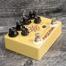 Analogman King of Tone V4 w/Red Side High Gain Option - Gold with Purple Graphics