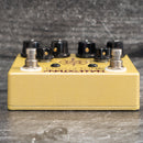Analogman King of Tone V4 w/Red Side High Gain Option - Gold with Purple Graphics