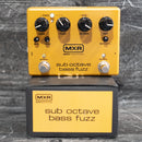 MXR M287 Sub Octave Bass Fuzz