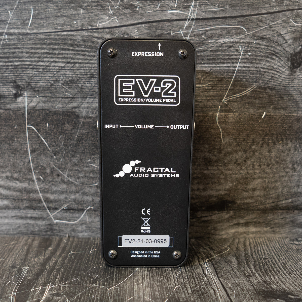 fractal expression pedal Fractal EV-2 Expression/Volume Pedal