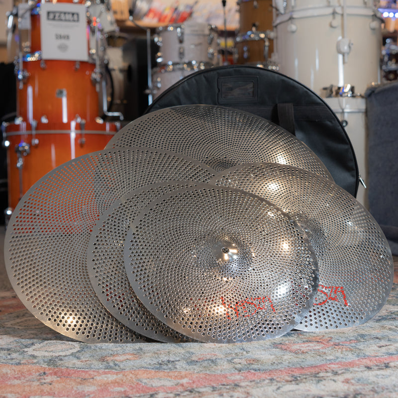 Kasza Cymbals Quiet on the Set Practice Cymbal Pack