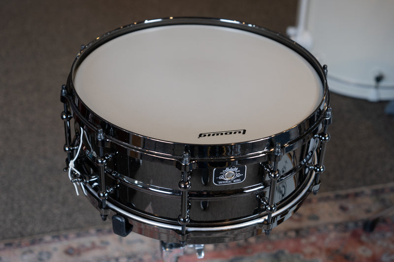 Ludwig Universal Snare - Brass w/ Tube Lugs, Die Cast Hoops - 14x5.5"