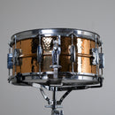 Ludwig Hammered Bronze Snare - 14x6.5" - Modified