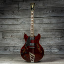 D'Angelico Premier DC Semi-Hollow - Left-Handed