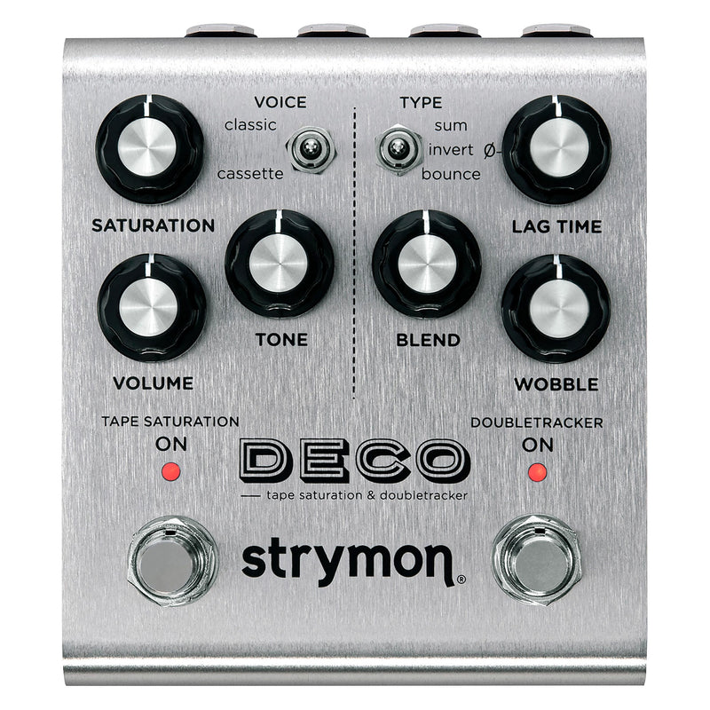 Strymon Deco Tape Saturation & Doubletracker Effect Pedal v2