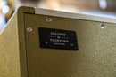 Divided By 13 2x 12F Cabinet - 2x 12" G12 M Greenback Speakers - Gold Tolex