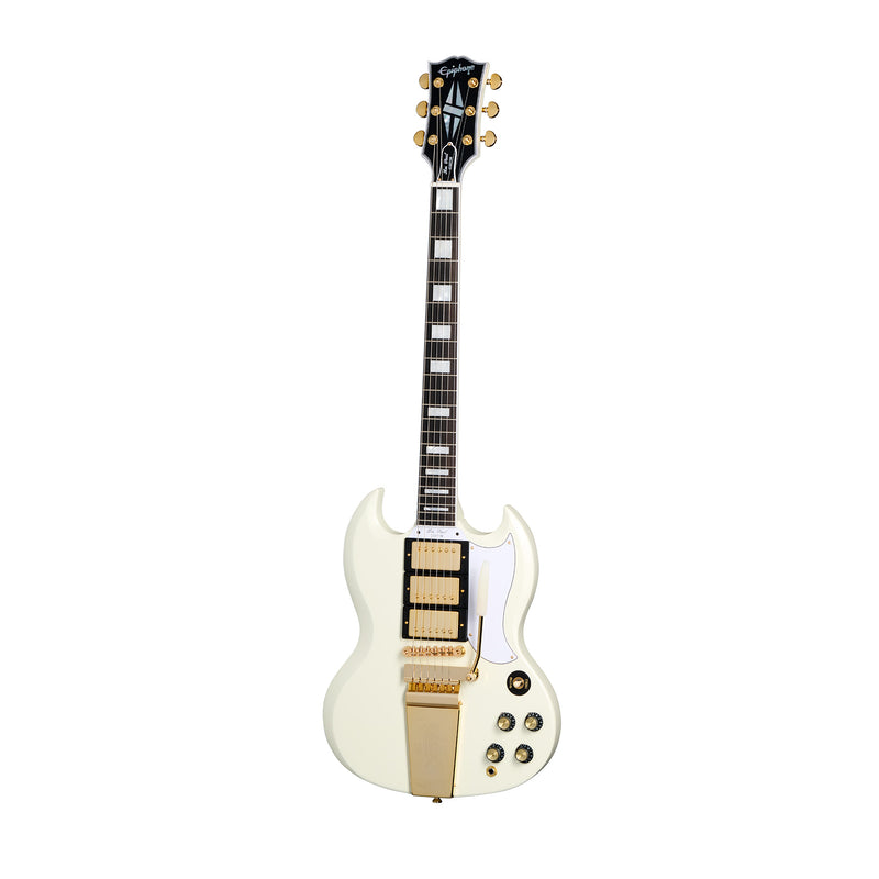 Epiphone 1963 Les Paul SG Custom With Maestro Vibrola - Classic White