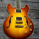 Eastman T185MX Thinline Electric Guitar - Goldburst