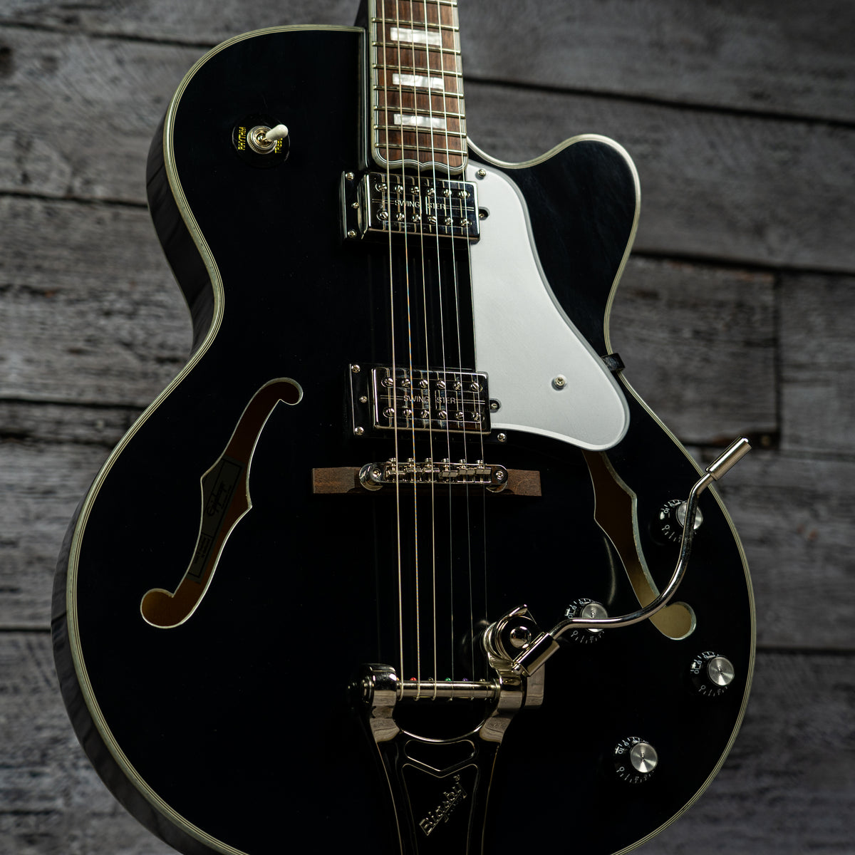 Epiphone Emperor Swingster - Black Aged Gloss (USED)