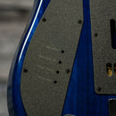 Ernie Ball Music Man JP15 - Ultramarine Quilt, Roasted Figured Maple Neck
