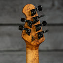 Ernie Ball Music Man JP15 - Ultramarine Quilt, Roasted Figured Maple Neck