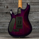Ernie Ball Music Man Jason Richardson Signature Cutlass HH - Majora Purple, Roasted Maple Neck