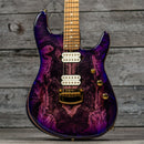Ernie Ball Music Man Jason Richardson Signature Cutlass HH - Majora Purple, Roasted Maple Neck