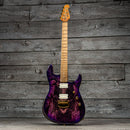 Ernie Ball Music Man Jason Richardson Signature Cutlass HH - Majora Purple, Roasted Maple Neck