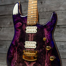 Ernie Ball Music Man Jason Richardson Signature Cutlass HH - Majora Purple, Roasted Maple Neck