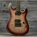 Ernie Ball Music Man Rabea Massaad Sabre HH Artist Series - Vileblood Burst