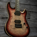 Ernie Ball Music Man Rabea Massaad Sabre HH Artist Series - Vileblood Burst