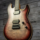 Ernie Ball Music Man Rabea Massaad Sabre HH Artist Series - Vileblood Burst