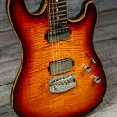 Ernie Ball Music Man Sabre Guitar HH Trem - Afterburn