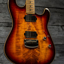 Ernie Ball Music Man Sabre HT Guitar HH Trem - Honey Bear