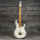 Ernie Ball Music Man Silhouette - Snowy Night, Roasted Maple Neck/Matching Headstock