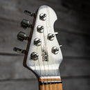 Ernie Ball Music Man Silhouette - Snowy Night, Roasted Maple Neck/Matching Headstock