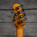 Ernie Ball Music Man Silhouette - Snowy Night, Roasted Maple Neck/Matching Headstock