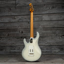 Ernie Ball Music Man Silhouette - Snowy Night, Roasted Maple Neck/Matching Headstock