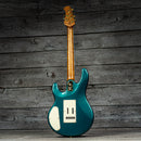 Ernie Ball Music Man StingRay II HH Cory Wong Deluxe - Pine Green, Bound Roasted Figured Maple/Rosewood
