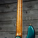 Ernie Ball Music Man StingRay II HH Cory Wong Deluxe - Pine Green, Bound Roasted Figured Maple/Rosewood