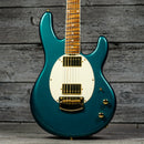 Ernie Ball Music Man StingRay II HH Cory Wong Deluxe - Pine Green, Bound Roasted Figured Maple/Rosewood