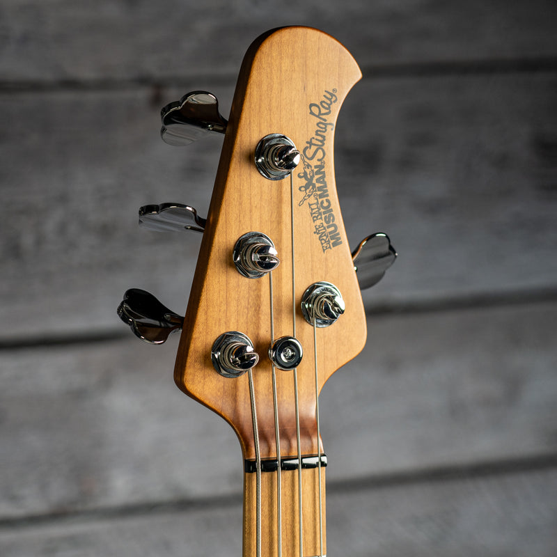 Ernie Ball Music Man StingRay Special - Black, Roasted Maple Fingerboard