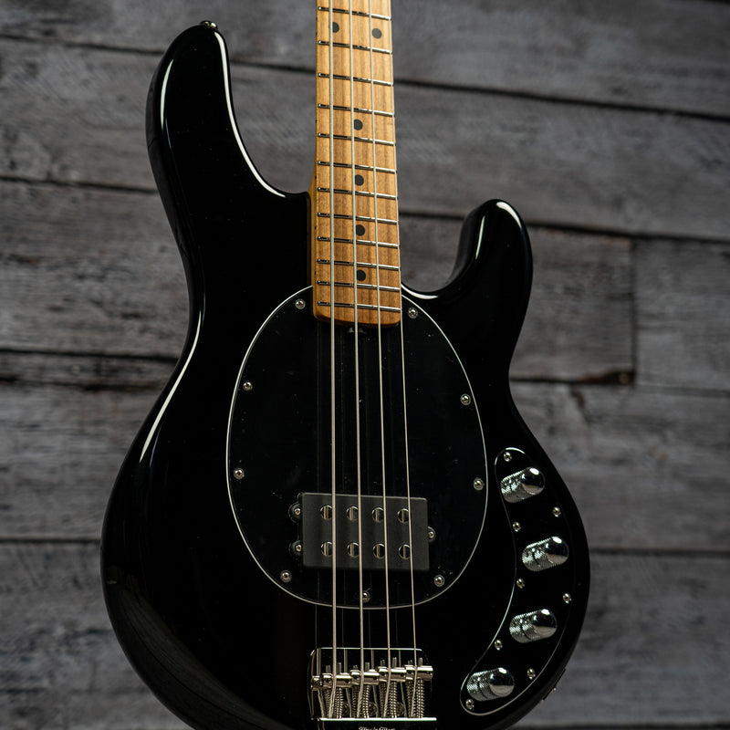 Ernie Ball Music Man StingRay Special - Black, Roasted Maple Fingerboard