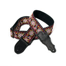 Franklin 2" Retro Folk Weave  Cotton w/Glove Leather end - Red