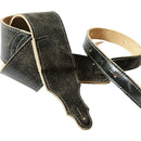 Franklin Roadhouse Distressed Leather Guitar Strap- Slate