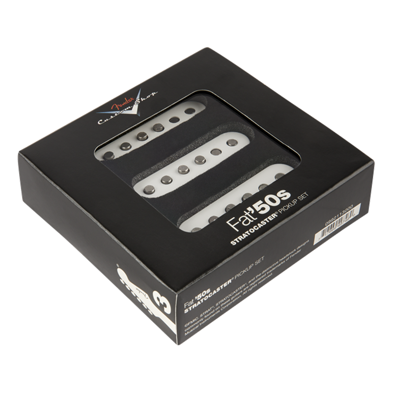 Fender Custom Shop Fat '50s Stratocaster Pickups - 3-Pack