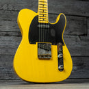 Fender Custom Shop 1954 Telecaster Journeyman Relic - 1-Piece Rift Sawn Maple Neck Fingerboard, Aged Nocaster Blonde