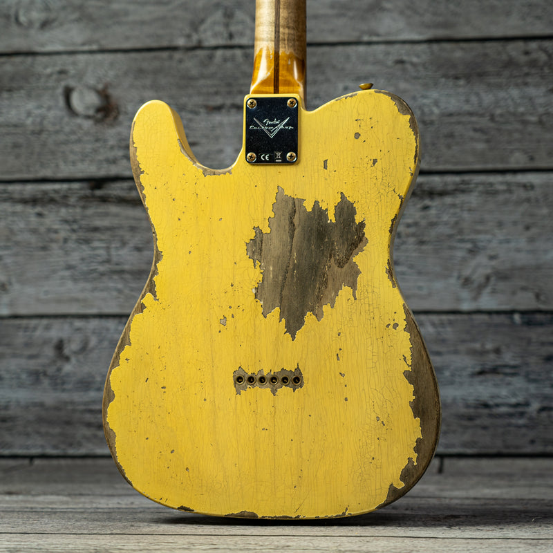 Fender 1954 Telecaster Super Heavy Relic - 1-Piece Rift Sawn Maple Neck Fingerboard, Super Faded Aged Nocaster Blonde